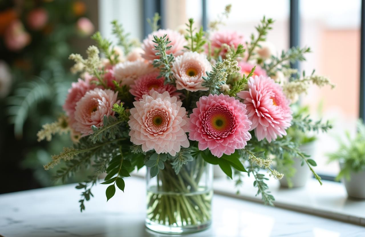 Artisan floral arrangements in London
